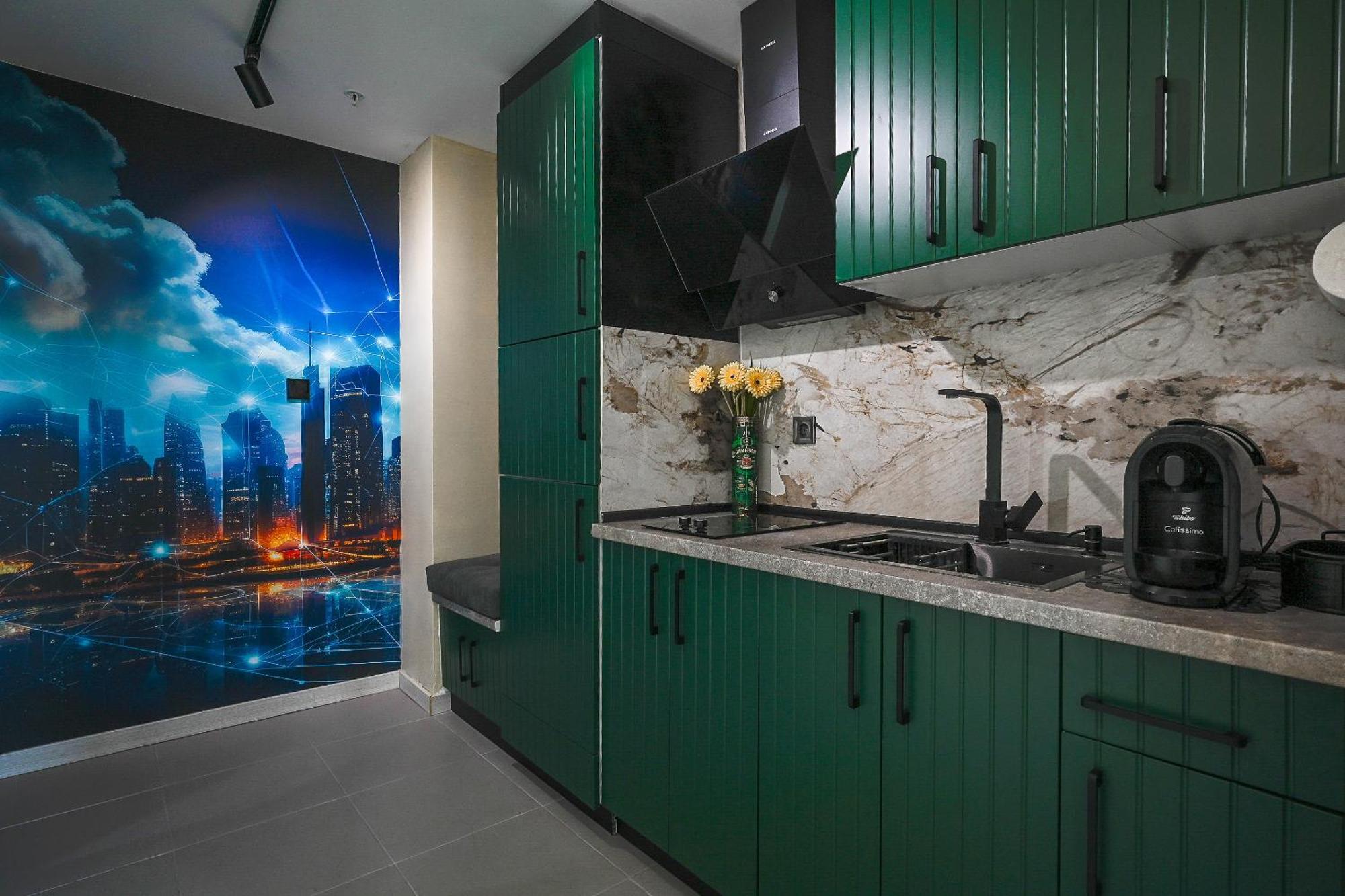 Alfred Sky Smart Apartment 29Th Spa Included 斯科普里 外观 照片
